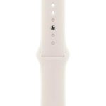 Умные часы Apple Watch Series 11 46mm Aluminum Case with Sport Band, Starlight(сияющая звезда)