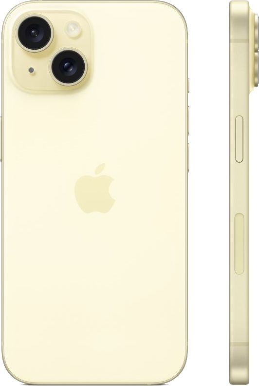 Смартфон iPhone 15 128Gb (Жёлтый | Yellow)
