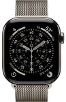 Умные часы Apple Watch Series 11 42mm Natural Titanium Case with Milanese Loop Natural(темно-серый)