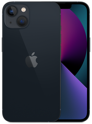 Смартфон iPhone 13 128Gb Midnight (Тёмная ночь)