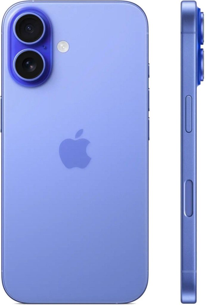 Смартфон iPhone 16 Plus 256Gb Ultramarine (Ультрамарин)