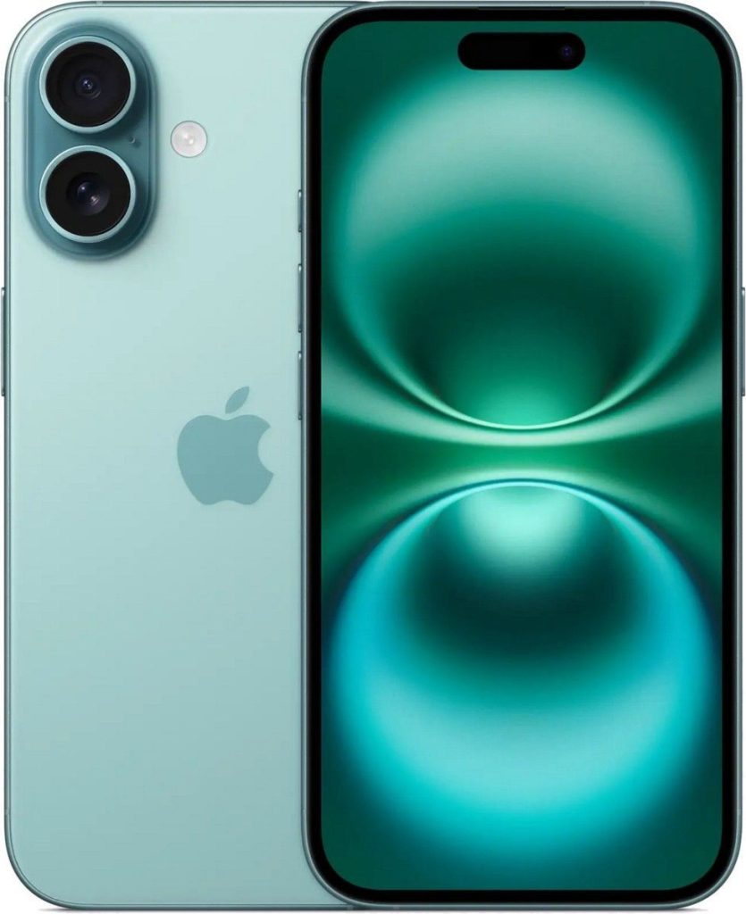 Смартфон iPhone 16 Plus 256Gb Teal (Морская бирюза)