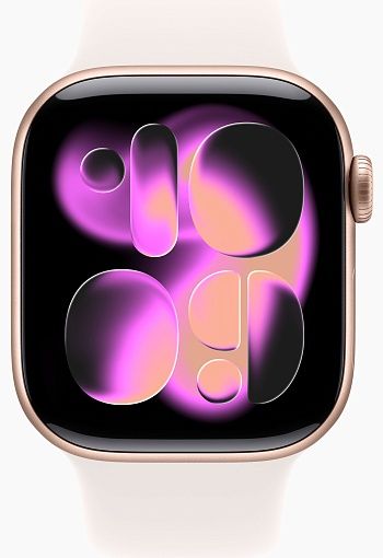 Умные часы Apple Watch Series 11 42mm Rose Gold Aluminum Case with Sport Light Blush(нежно-розовый)