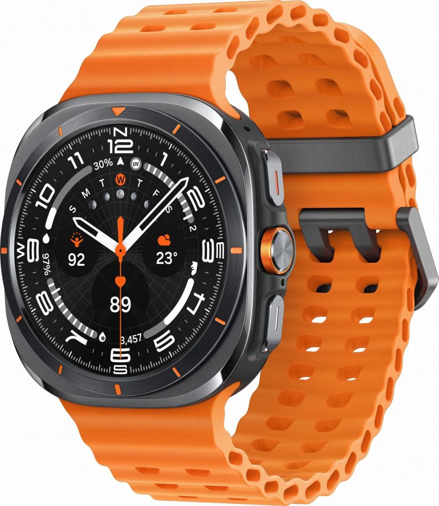 Умные часы Samsung Galaxy Watch Ultra (2025) 47мм, чёрный титан