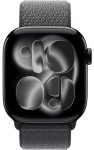 Умные часы Apple Watch Series 11 42mm Jet Black Aluminum Case with Sport Loop Dark Gray(темно-серый)