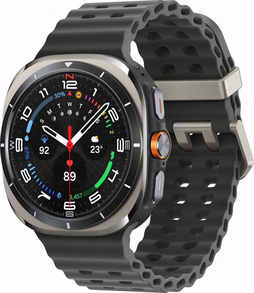 Умные часы Samsung Galaxy Watch Ultra (2025) 47мм, серый титан