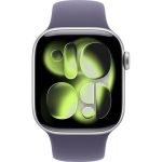 Умные часы Apple Watch Series 11 42mm Silver Aluminum Case with Purple Fog Sport Band(серо-фиолетовый)