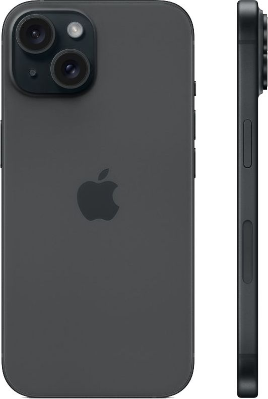 Смартфон iPhone 15 128Gb Black (Чёрный)