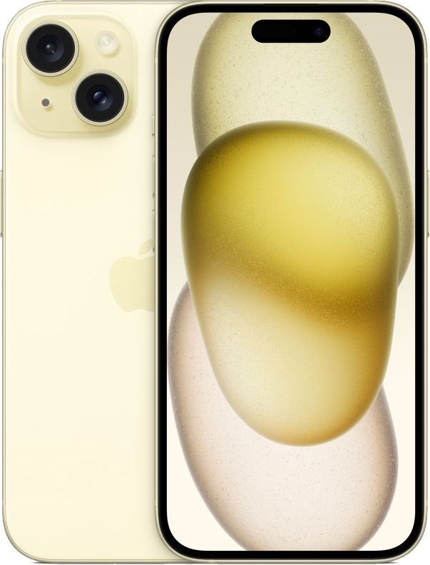 Смартфон iPhone 15 128Gb (Жёлтый | Yellow)