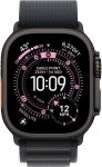 Apple Watch Ultra 3 (2025) 49mm Black Titanium Case with Black Alpine Loop Medium