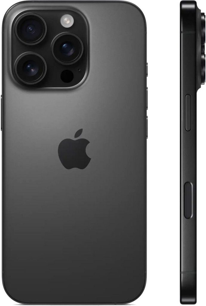 Смартфон iPhone 16 Pro 256Gb  Black Titanium (Чёрный титан)