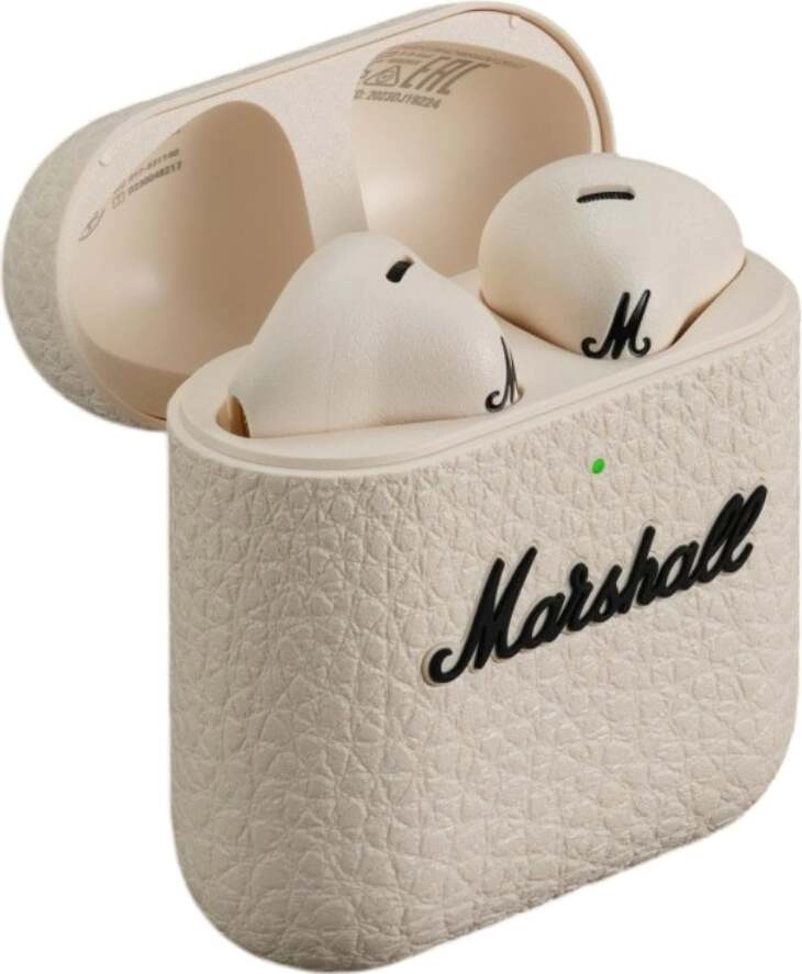 Беспроводные наушники Marshall Minor 4, кремовый