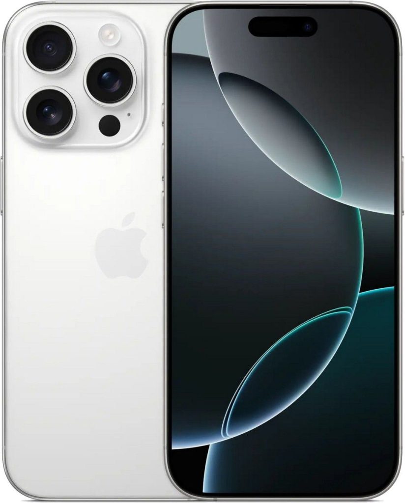 Смартфон iPhone 16 Pro 128Gb  White Titanium (Белый титан)