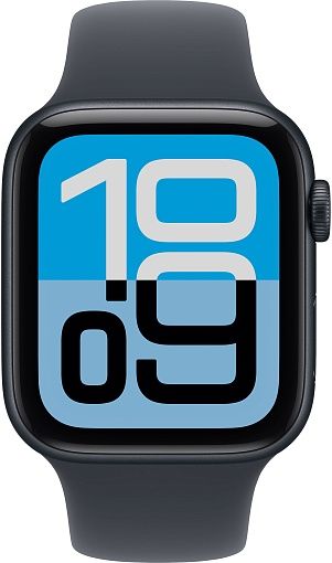 Умные часы Apple Watch SE 3 44mm (2025) Midnight Aluminum Case with Sport Band Midnight(полуночный синий)