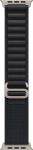 Apple Watch Ultra 3 (2025) 49mm Natural Titanium Case with Black Alpine Loop Medium
