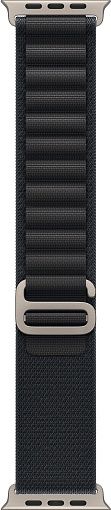 Apple Watch Ultra 3 (2025) 49mm Natural Titanium Case with Black Alpine Loop Medium