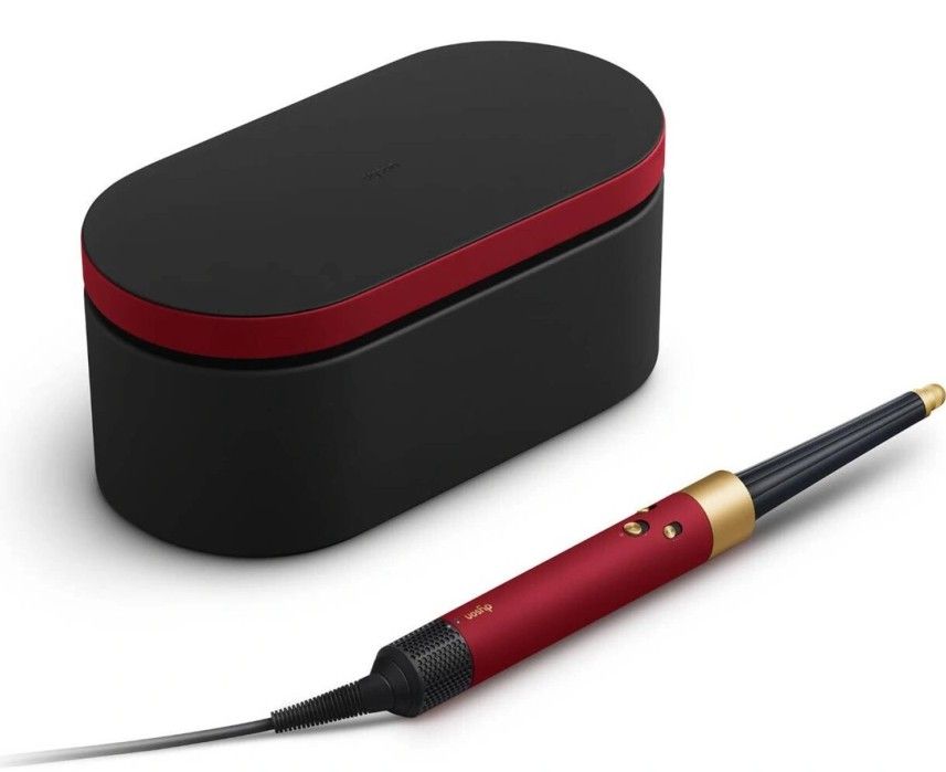 Стайлер Dyson HS08 Hairstyler Airwrap i.d Straight+Wavy (Red Velvet/Gold) (2024)