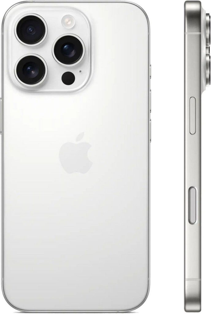 Смартфон iPhone 16 Pro 128Gb  White Titanium (Белый титан)