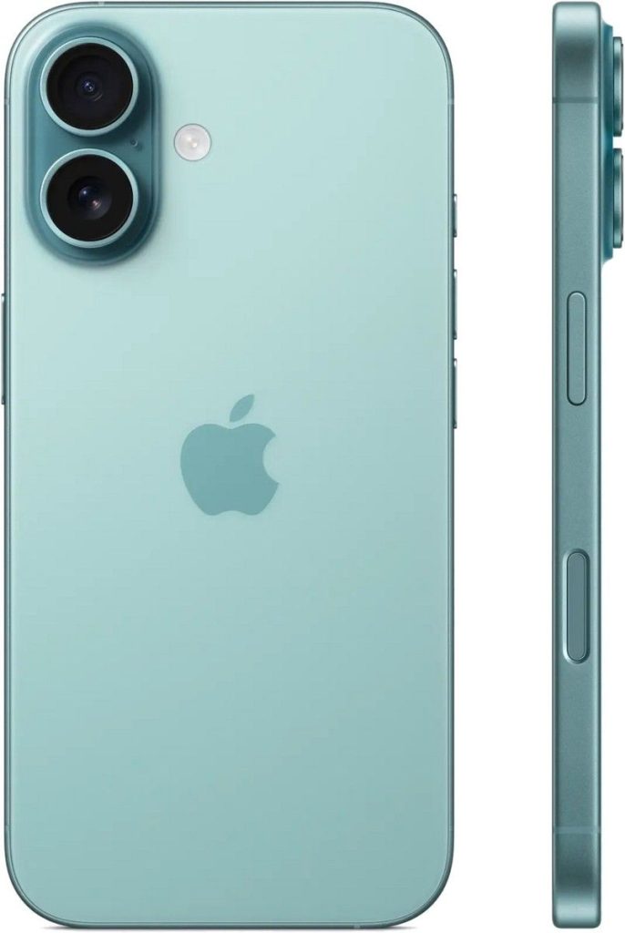 Смартфон iPhone 16 Plus 256Gb Teal (Морская бирюза)