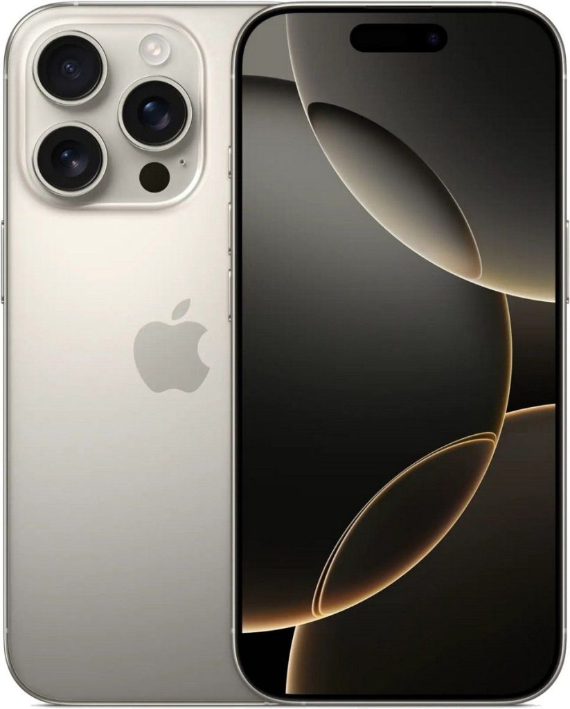 Смартфон iPhone 16 Pro 128Gb Natural Titanium (Натуральный титан)