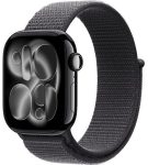 Умные часы Apple Watch Series 11 42mm Jet Black Aluminum Case with Sport Loop Dark Gray(темно-серый)