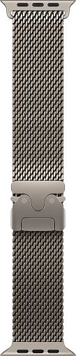 Apple Watch Ultra 3 (2025) 49mm Natural Titanium Case with Natural Titanium Milanese Loop Medium