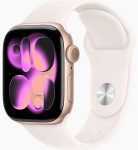 Умные часы Apple Watch Series 11 42mm Rose Gold Aluminum Case with Sport Light Blush(нежно-розовый)