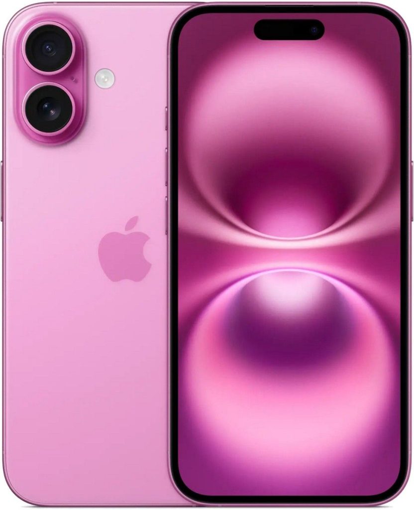 Смартфон iPhone 16 Plus 256Gb Pink (Розовый)