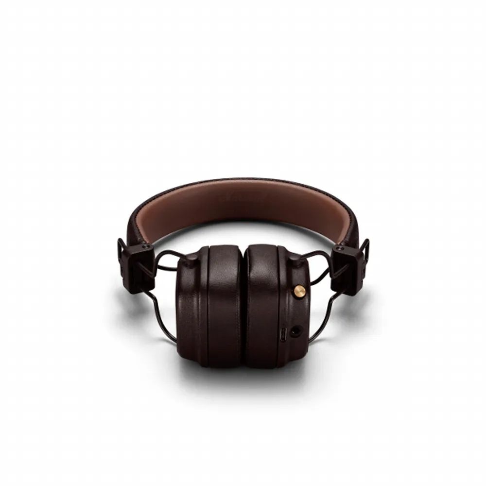 Беспроводные наушники Marshall Major IV, коричневые