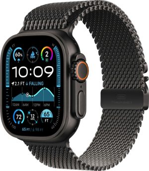 Умные часы Apple Watch Ultra 2 2024 49mm Black Titanium Case with Black Titanium Milanese Loop (M)