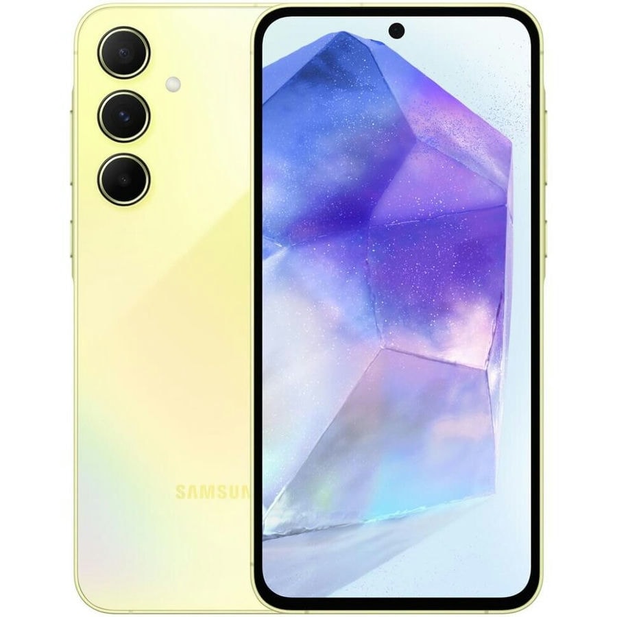 Смартфон Samsung Galaxy A55 5G 8/256GB Желтый (Awesome Lemon)