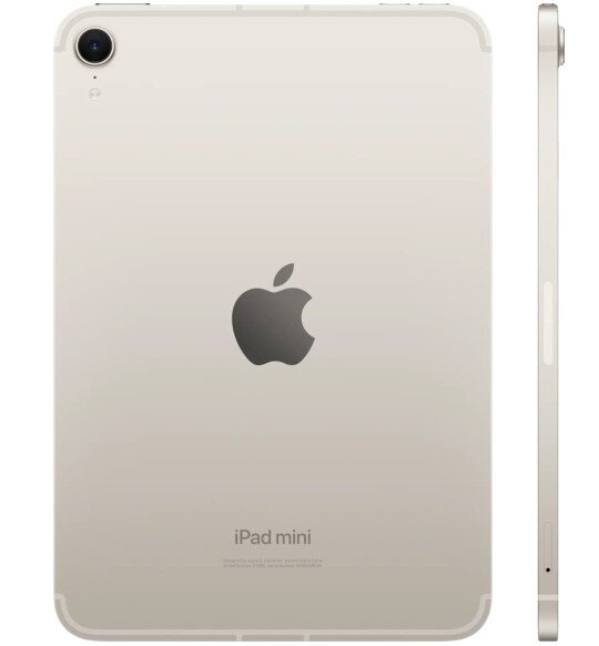Планшет Apple iPad mini (2024) 128GB Wi-Fi + Cellular Сияющая звезда