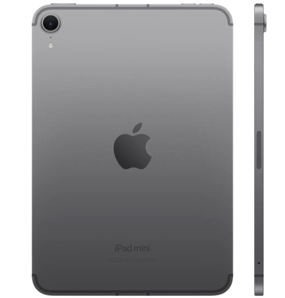 Планшет Apple iPad mini (2024) 256GB Wi-Fi + Cellular Серый космос