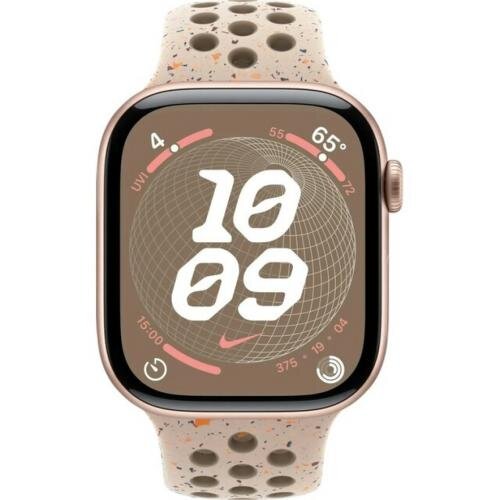 Умные часы Apple Watch Series 10 46mm Rose Gold Aluminium Case with Desert Stone Nike Band (M/L)