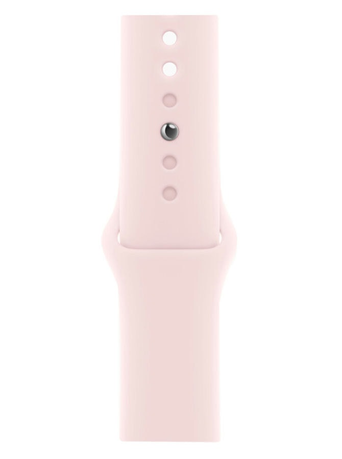 Умные часы Apple Watch Series 9 41mm Pink Aluminum Case with Pink Sport Band (M/L)