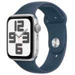 Умные часы Apple Watch SE 2023 40mm Silver Aluminum Case with Storm Blue Sport Band (S/M)