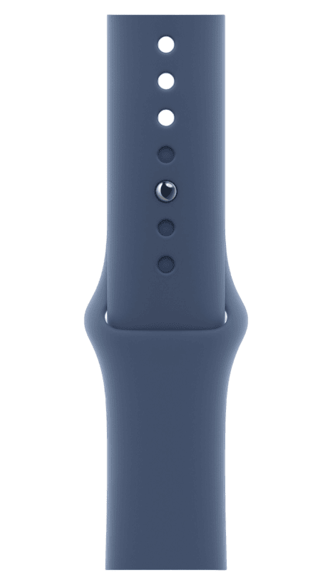 Умные часы Apple Watch SE 2024 44mm Silver Aluminum Case with Denim Sport Band (M/L)