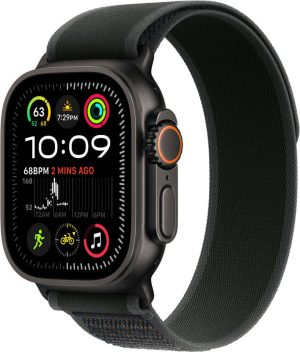 Умные часы Apple Watch Ultra 2 2024 49mm Black Titanium Case with Black Trail Loop (M/L)