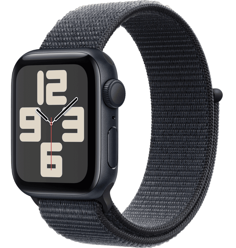 Умные часы Apple Watch SE 2024 40mm Midnight Aluminum Case with Midnight Sport Loop