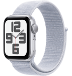 Умные часы Apple Watch SE 2024 40mm Silver Aluminum Case with Blue Cloud Sport Loop