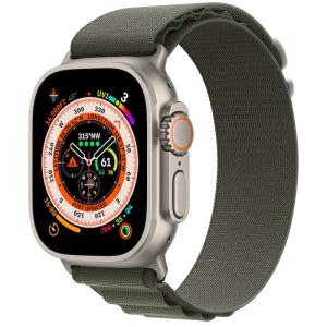 Умные часы Apple Watch Ultra 49mm Titanium Case Green Alpine Loop (S)