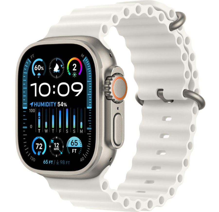 Умные часы Apple Watch Ultra 2 49mm Titanium Case with White Ocean Band