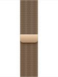 Умные часы Apple Watch Series 10 42mm Gold Titanium Case with Gold Milanese Loop