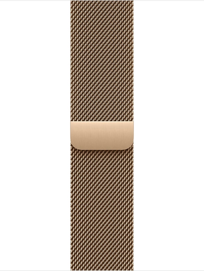 Умные часы Apple Watch Series 10 46mm Gold Titanium Case with Gold Milanese Loop (S/M)