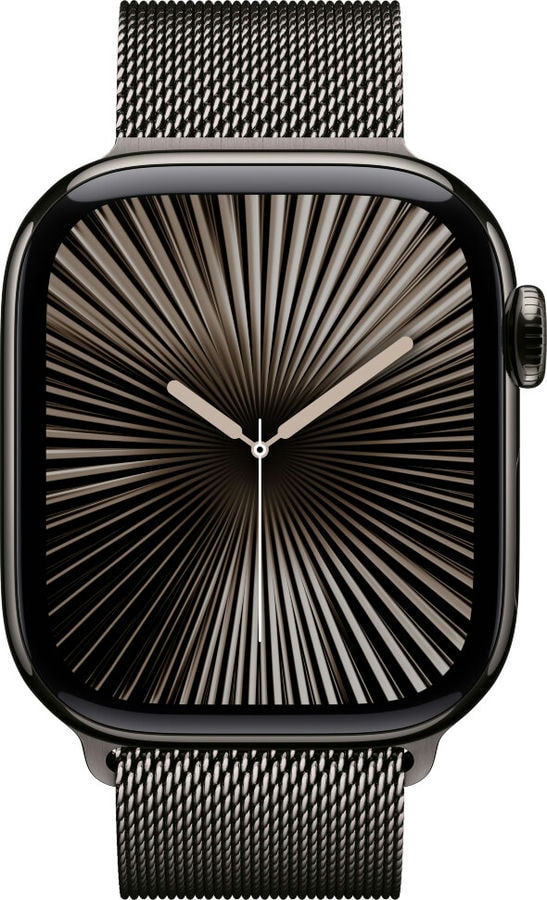 Умные часы Apple Watch Series 10 42mm Slate Titanium Case with Slate Milanese Loop