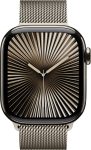 Умные часы Apple Watch Series 10 42mm Natural Titanium Case with Natural Milanese Loop