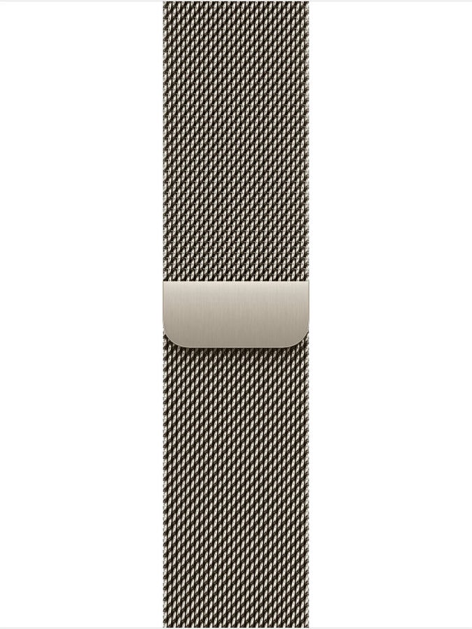 Умные часы Apple Watch Series 10 46mm Natural Titanium Case with Natural Milanese Loop (M/L)