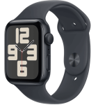Умные часы Apple Watch SE 2024 44mm Midnight Aluminum Case with Midnight Sport Band (M/L)