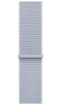 Умные часы Apple Watch SE 2024 44mm Silver Aluminum Case with Blue Cloud Sport Loop