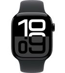 Умные часы Apple Watch Series 10 42mm Jet Black Aluminum Case with Black Sport Band (S/M)